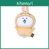 Grappige Beer Verkleed Als Chiikawa Pluche Sleutelhanger Met Cartoonafbeelding Voor Rugzak Decoratie