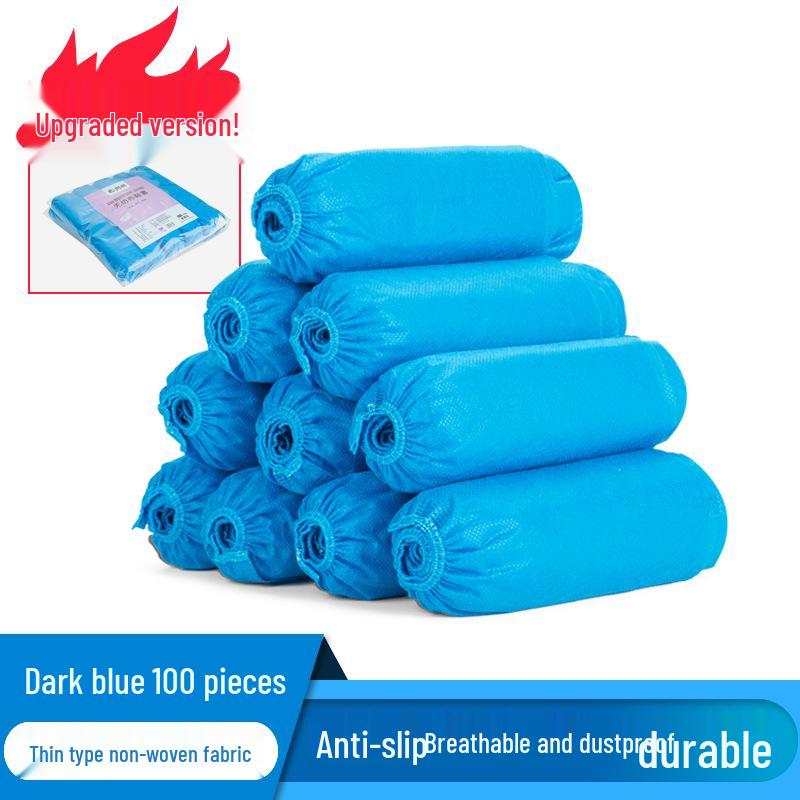

Thickened Waterproof Non-Slip Disposable Shoe Covers for Indoor Use One Size