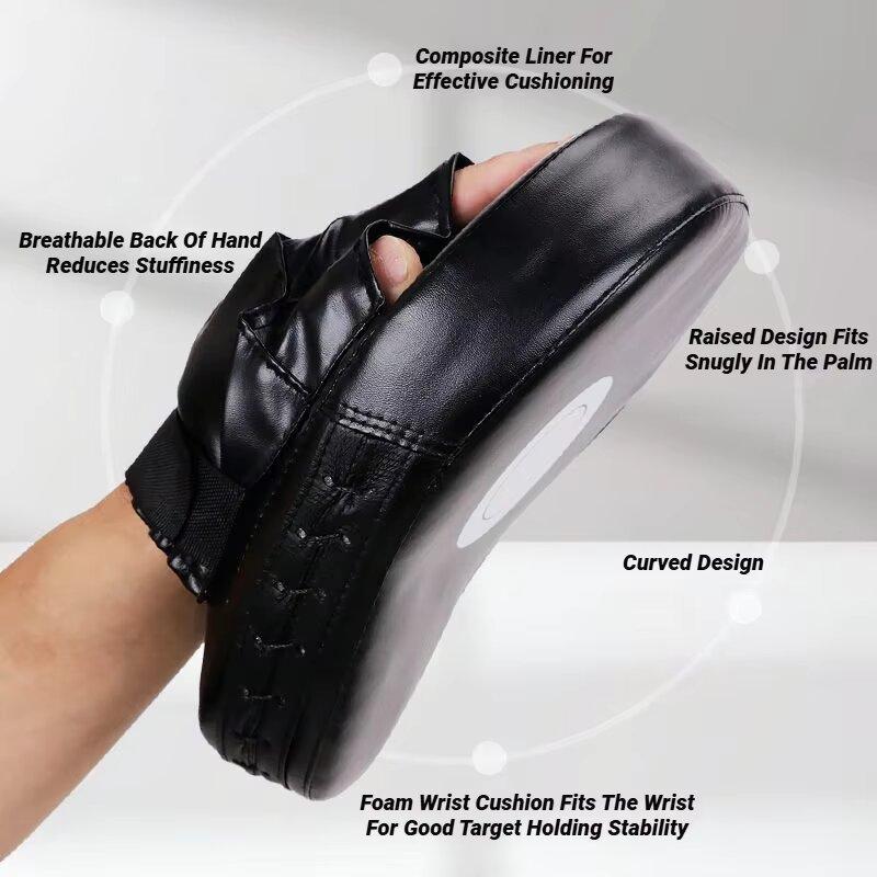 2/1PCS Kick Boxing Gloves Pad Punch Target Bag PU Muay Thai Free Fight Sanda Training Adults Kids Boxing Training Gloves