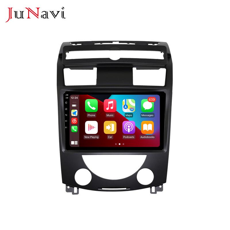 Android Large Screen GPS Navigation with Bluetooth & Wireless CarPlay for SsangYong Rexton (07-16)
