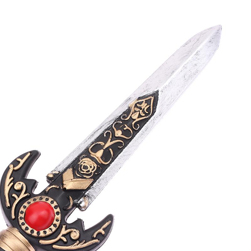 Simulare Pumnal Pumnal Copii Sabie Armă Film Cosplay Sabie Prop Joc de rol Cadou Armă de siguranță Model Jucărie Cadouri pentru copii