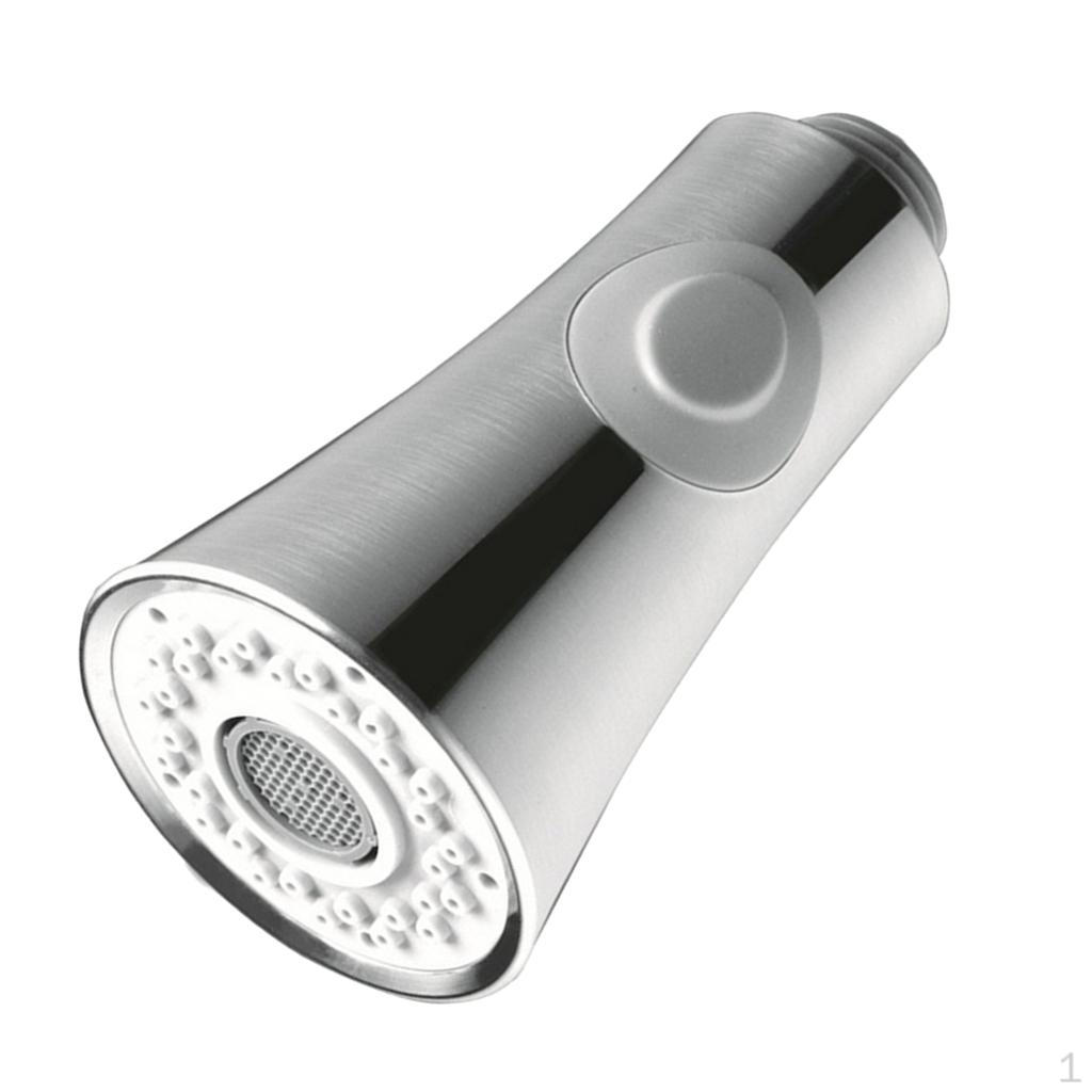 

2 Modes Adjustable Kitchen Sink Pull-Out Faucet Male 1/2 Sprayer Replacement A