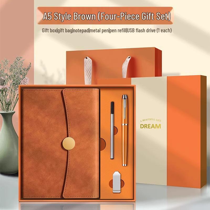 2026 Year of the Horse Business Notebook Gift Set: Custom Corporate Meeting Record and High-Value Souvenir