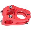 LUNJE 25.4x35MM Bike Handlebar Short Stem Riser Aluminum Alloy Bicycle Hollow StemRed