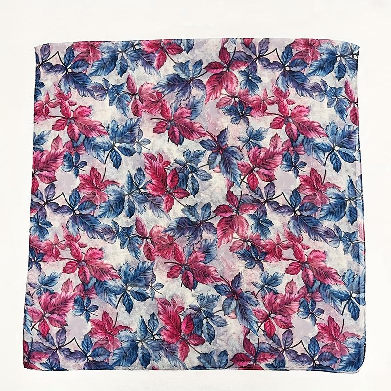 Luxusmarke Schal Blumenmuster Baumwollschal Lady Wrap Große Pashmina Hijab Stirnband Schals Islamischer Turban Bufanda Foulard Stolen