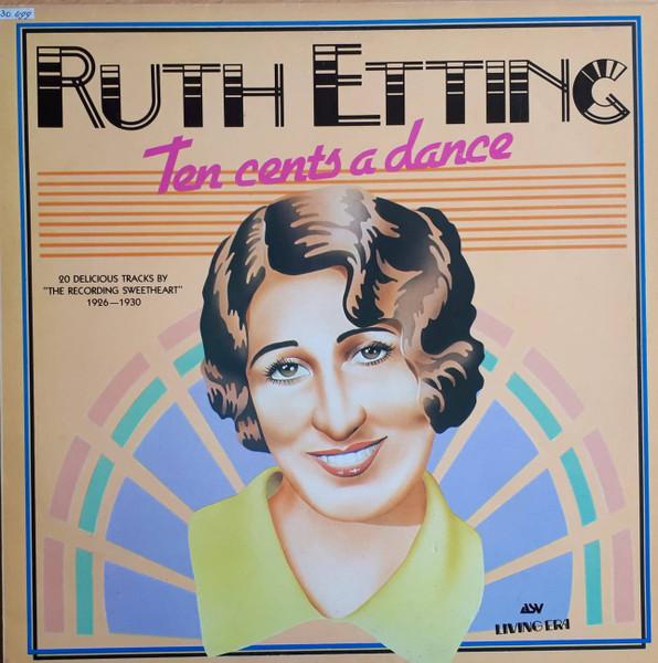 

LP Record RUTH ETTING Ten Cents A Dance AJA5008 ASV Living Era 1981 UK Soundtracks Musicals Used