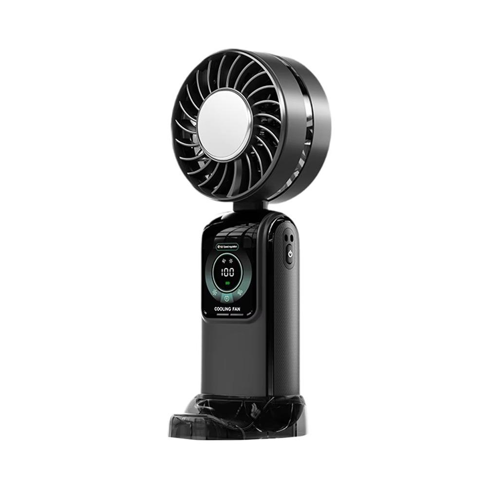 

Digital Display Air Conditioner Fan Ice Compress Mini Cooling Fans Outdoor чёрный
