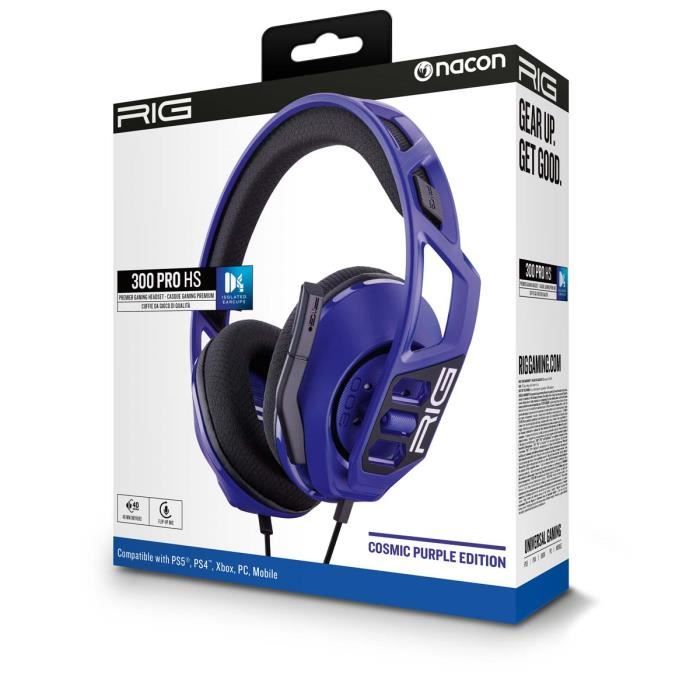 Casque gaming RIG 300 PRO HS Purlpe Cosmic