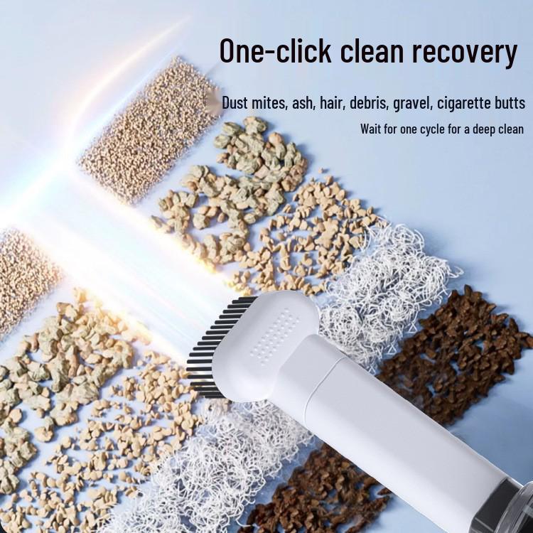 Portable Handheld Wireless Vacuum Cleaner for Home and Car Use