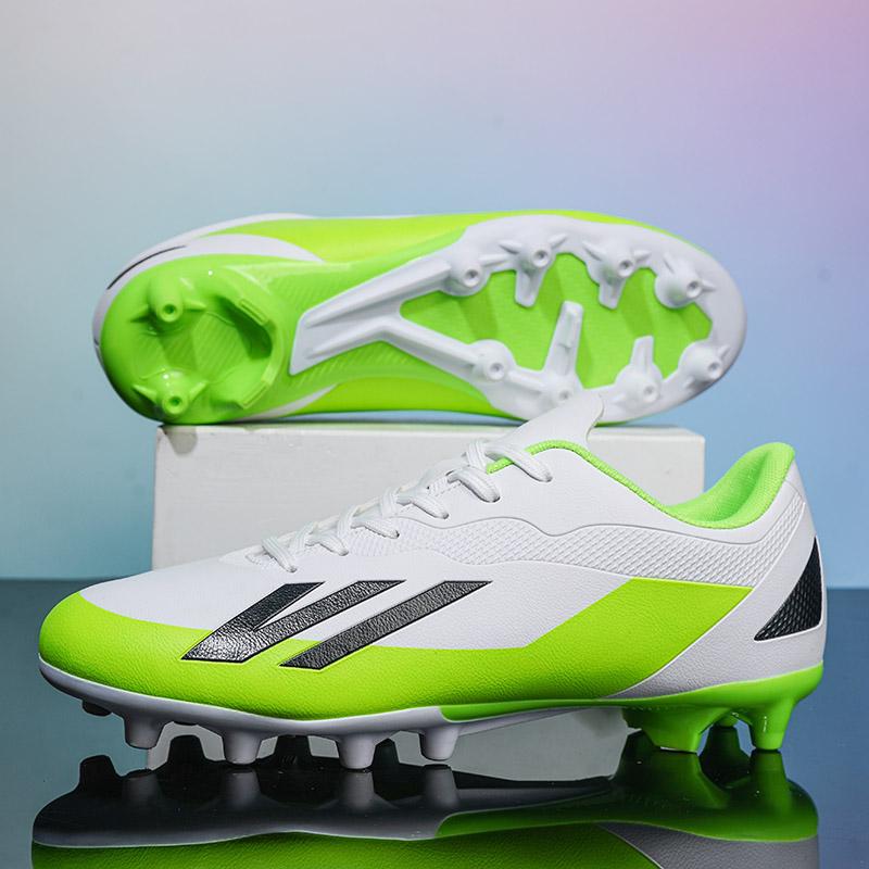 36-45 Football Shoes Unisex TF Rubber Soft Sole Broken Nails Professional Football Shoes Youth Training Shoes
