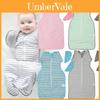 Cozy Pure Cotton Baby Sleep Sack With Removable Sleeves Newborn Swaddle Blanket