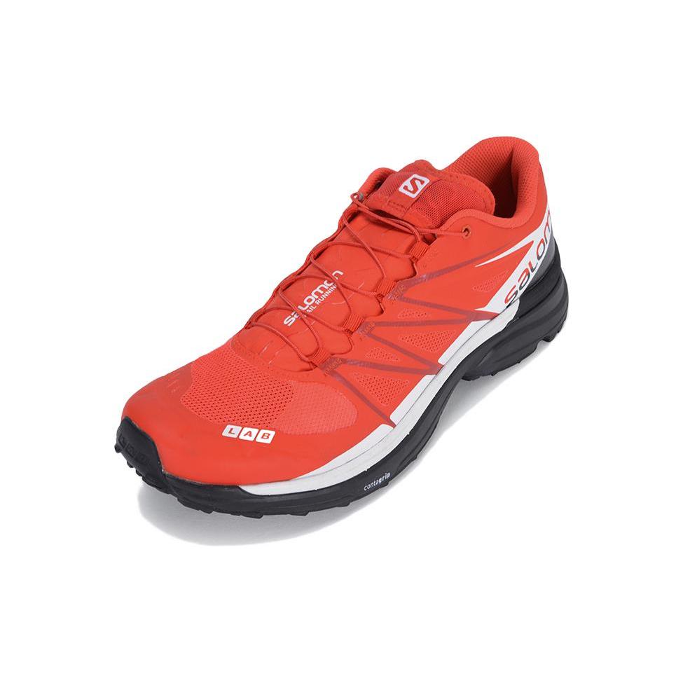 SALOMON XT Wings Mesh Slip Resistant Abrasion Resistant Low Top Running Shoes Unisex Red 391215