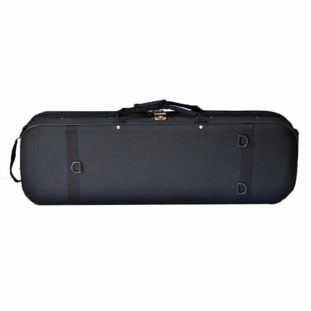Violin Case Velvet-Lined with Shoulder Strap Portable for Rehearsals