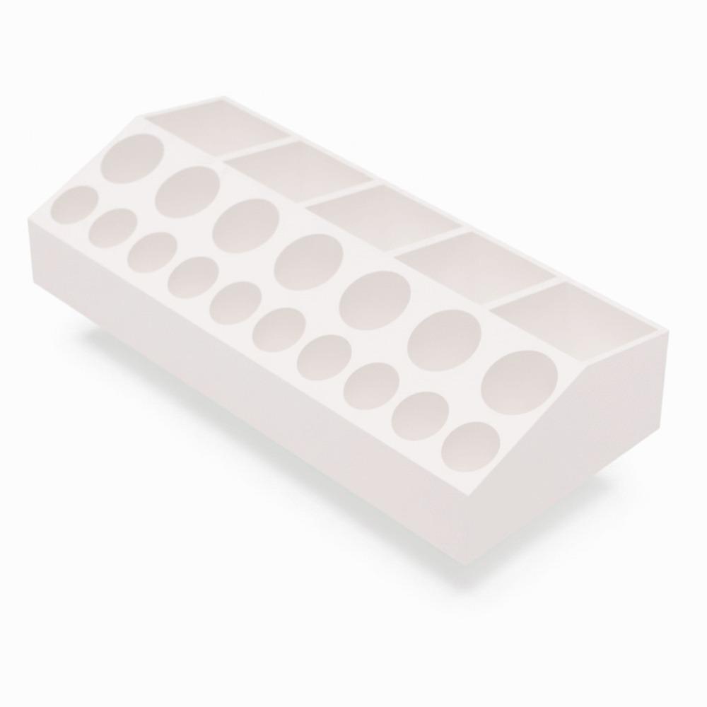 Multi-Grid Mini Fragrance Vial Display Storage Rack for Mini Bottles