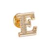 Spille a Spilla Vintage con Iniziali di 26 Lettere per Donna Unisex A-Z Metallo Festa Casual Spille Spille Regali