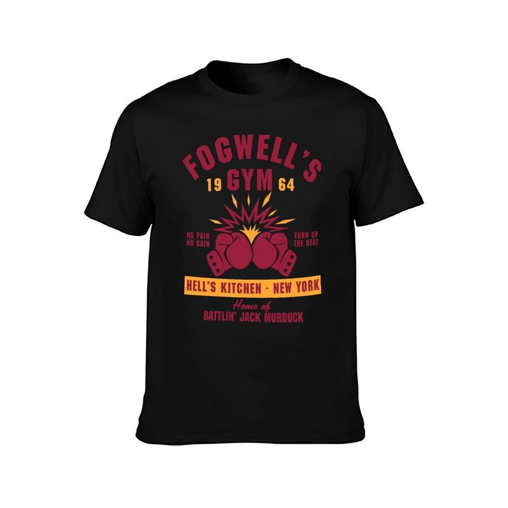 Fogwells Gym TShirt Sports Casual Short Sleeve Cotton Tee