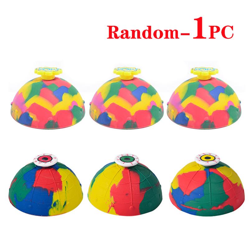 Bounce Bowls Ball Fidget Toy Decompression Spinning Stress Relief Pop Up Toy Outdoor Game Sports Fingertip Toy for Boys Girls