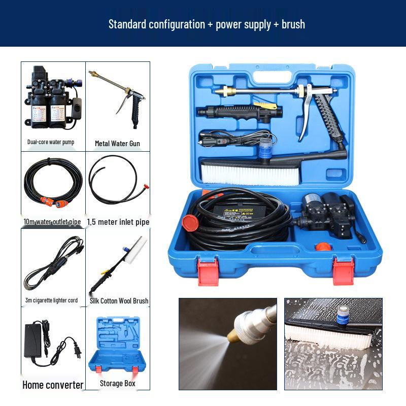 High-Pressure Portable Car Washer Pump and Water Gun