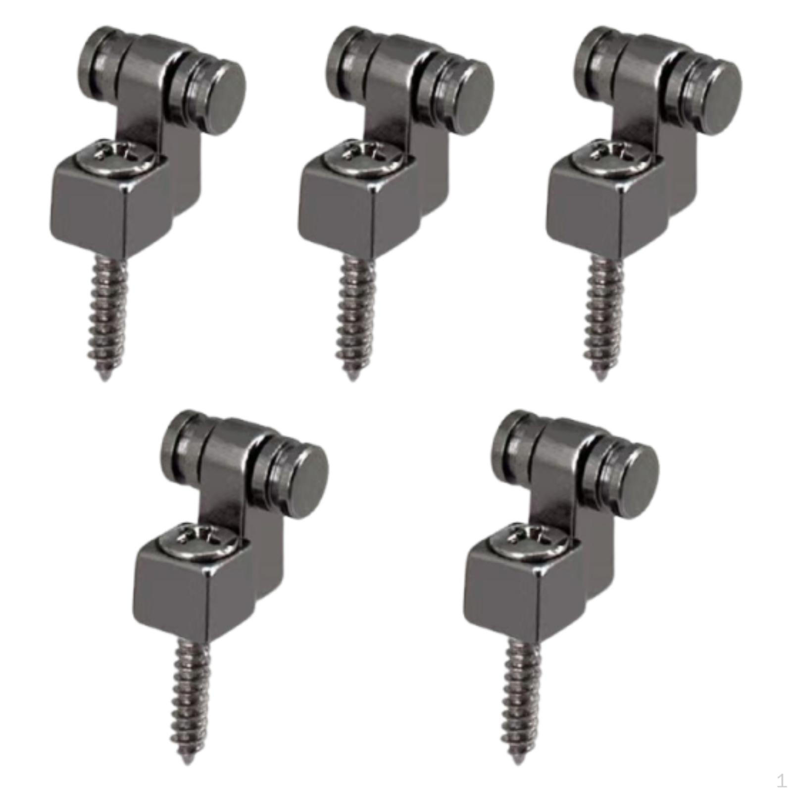 

5 шт. Стринг-трисы Направляющие Ретейнер Заменяет Запасные части Фурнитура Ремонт Гитара Роликовый