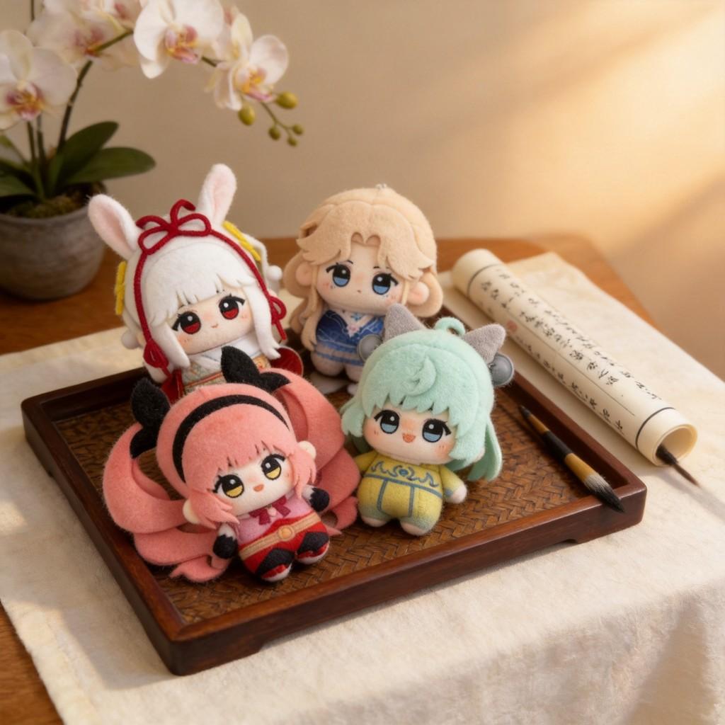 Honor Of Kings Cotton Plush Doll With Printed Design For Kids And Collectors