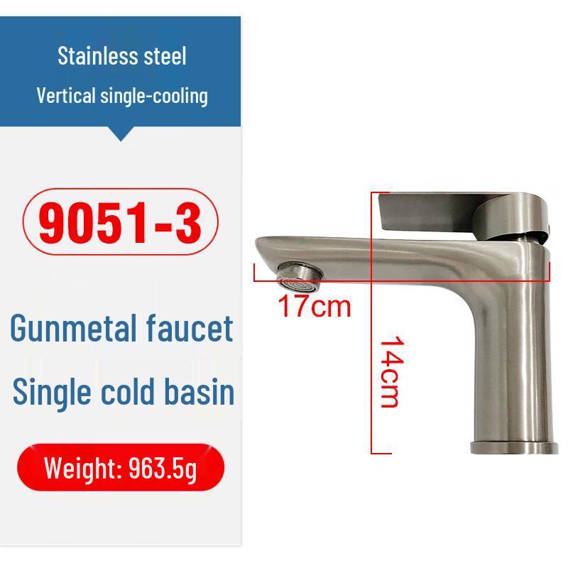 Junshi Stainless Steel Basin Faucet
