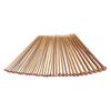 36pcs Bamboo Knitting Needle Straight Single Point Carbonized Knitting Needle for Beginners 9.8in