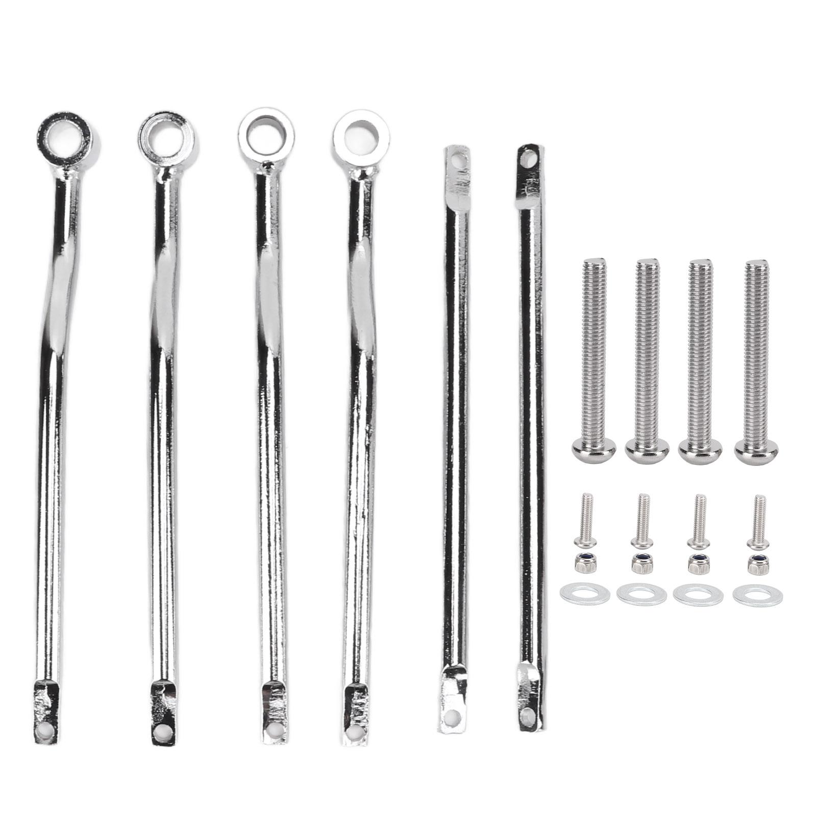 

Motorcycle Side Saddle Bag Mount Bracket Bars Universal Steel Heavy Duty for 12mm Mounting Hole