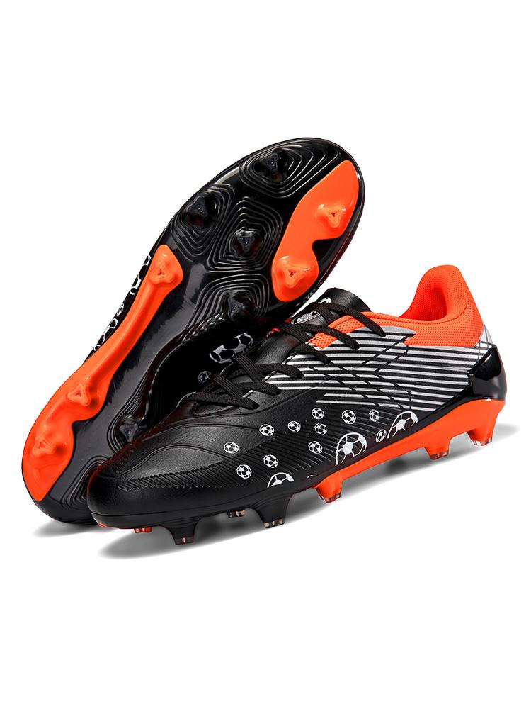 Men Long Spike Football Shoes Soccer Boots Suitable for Outdoor Sport Training of Teenager Featuring Big Size Soccer Shoes