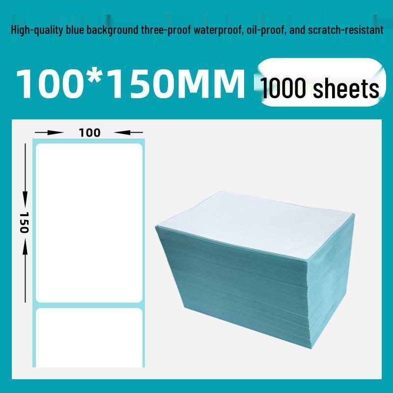 Strapazierfähige Thermopapieretiketten 100x100 & 100x150 für grenzüberschreitenden E-Commerce