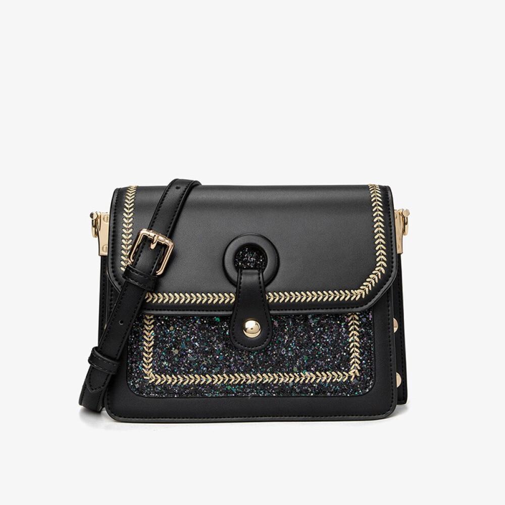 Light Luxury Women's Bag New Fashion Chain Single Shoulder Crossbody Bag Sequin Star Ocean Length 18cm High 15cm Wide 6cm