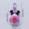 1PC Funny Cute Girls Gifts Sausage Big Mouth Monster Keychain Cartoon Resin Key Chains