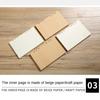 80Sheets Kraft Paper Loose Leaf Paper A5/A6/A7 6-hole Binder Inner Page Notebook Refill Paper  Gift