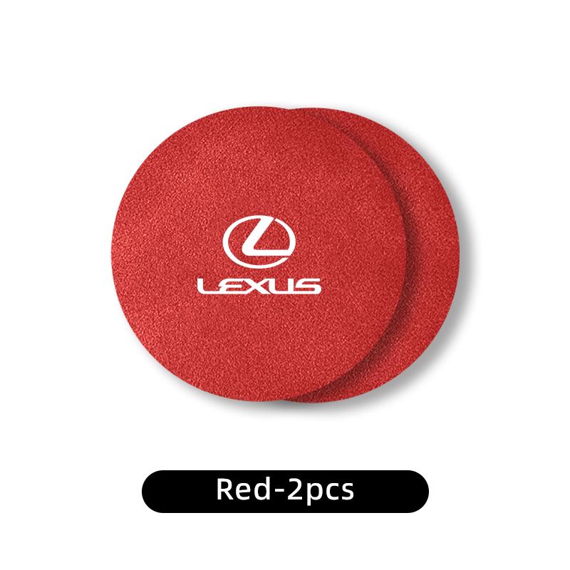 2 Stück Auto-Becherhalter Anti-Rutsch-Matte für Lexus IS250 IS200 CT200h IS300 ES RX LS IS NX CT LX UX LC RC LM GS GX SC