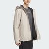adidas Three-In-One Rain.Rdy Outdoor Waterproof Soft Shell Jacket Men Jackets Light-Khaki IL8973