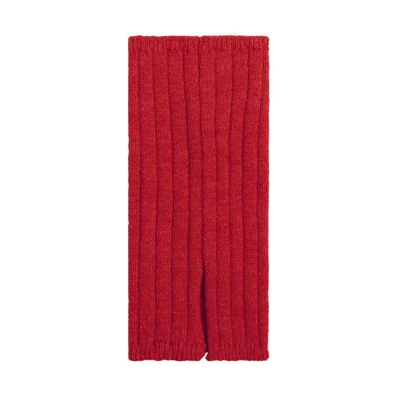 

Удобные эластичные красные гетры с разрезами для женщин - праздничные и универсальные Free Size