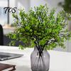Realistic Silk Flowers for Stands Artificial Fall Indoor Outdoor Decor, Weatherproof Autumn Floral Warm Tones Arrangements with Flexible Stems