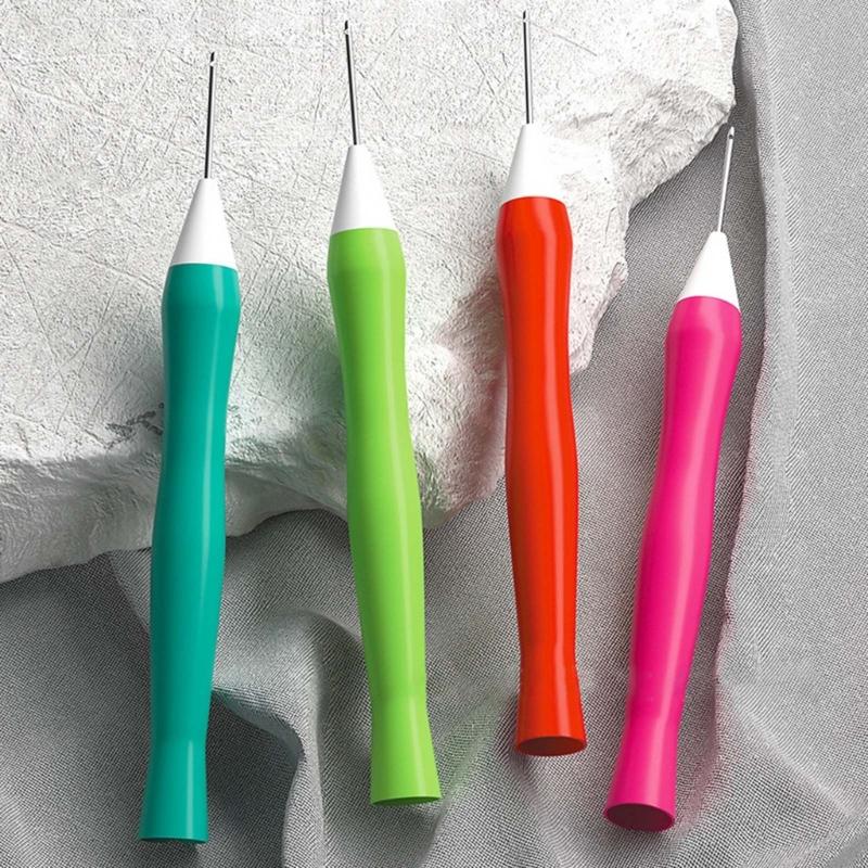 Knitting Embroidery Pen Felting Hooking Threader Needle Embroidery Craft Tools