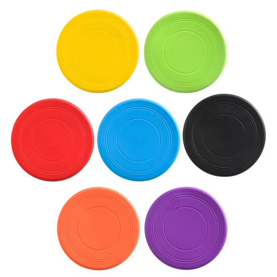 Hond Vliegende Schijf Speelgoed Rubber Veilig Hond Kauwspeelgoed Interactief Hond Trainingsspeelgoed voor Middelgrote Grote Honden Buiten Apporteren Gooien Vangen