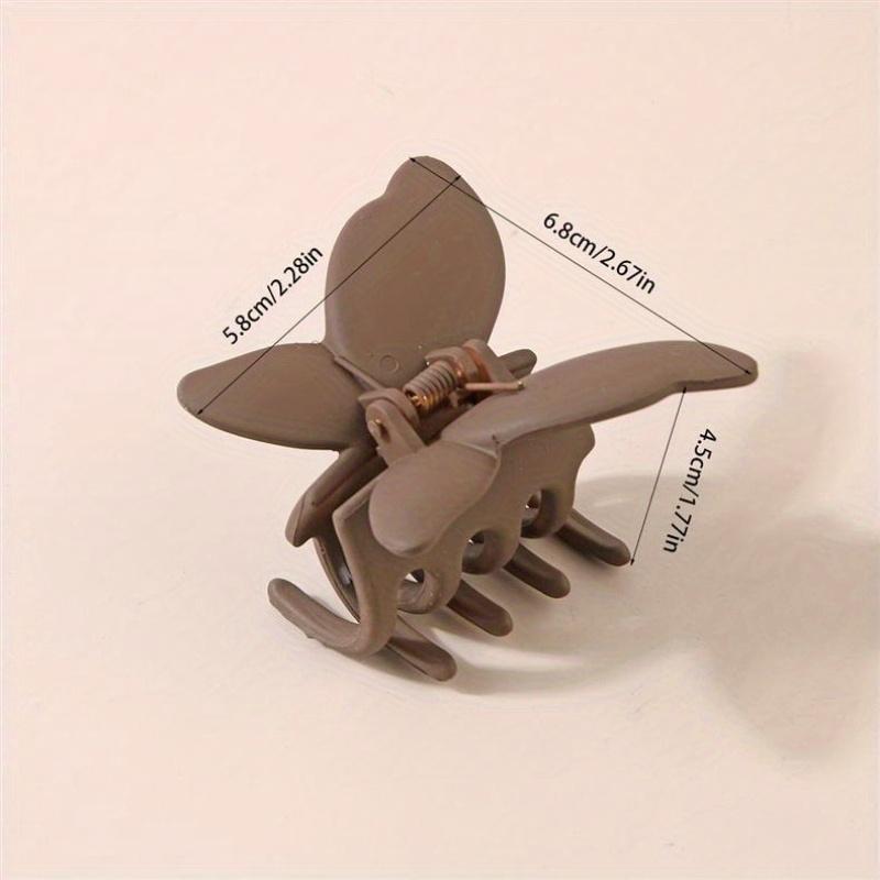1pc Butterfly Claw Clip Women Elegant Hair Accessories Fashion Hair Clamp Suitable for All Hair Types Daily Wear Party Styling