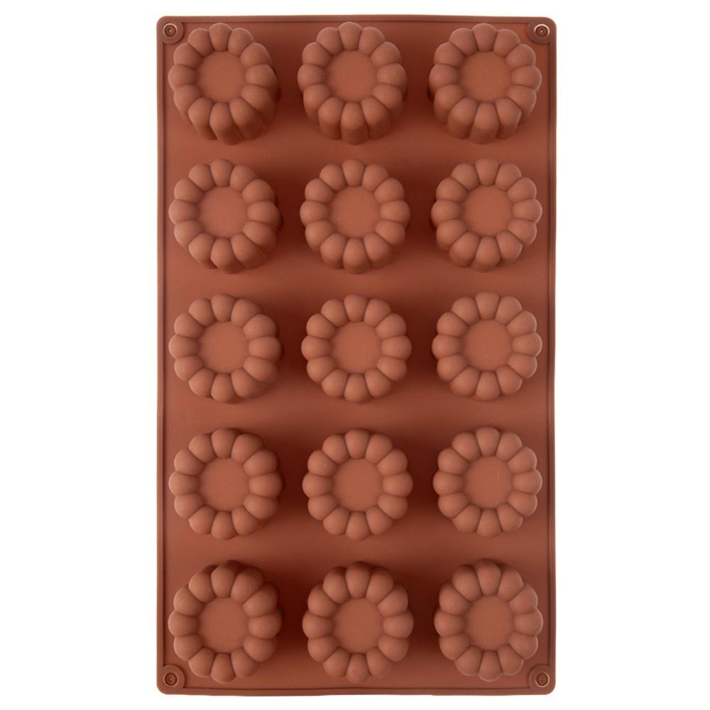 Foremka Silikonowa Forma Do Pieczenia Ciastek Na Ciastka Babeczki Kwiaty