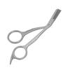 2 in 1 Eyebrow Scissors with Comb Ergonomic Handle Stainless Steel Brows Trimmer for Men Women