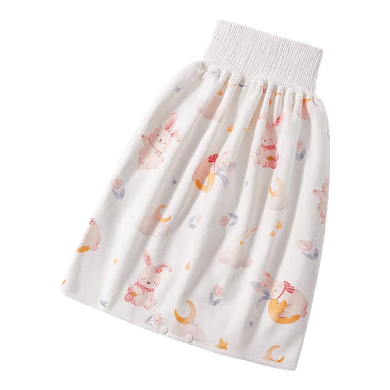AIBEDILA Kids Waterproof Anti-Leakage Sleep Diaper Skirt