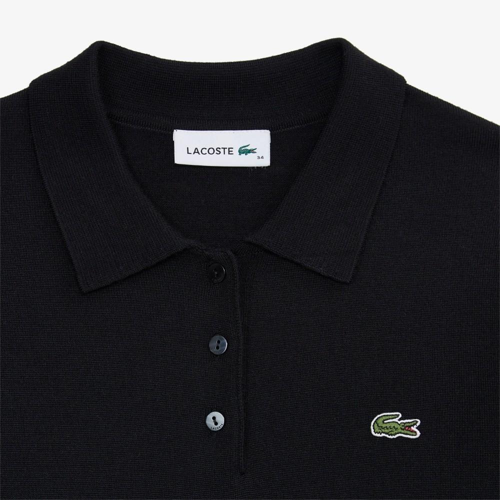 [lacoste] Women's Basic Long Sleeve Sweater Polo AF793E-55N031