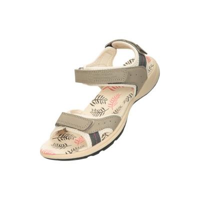 Womens/Ladies Athens Leaves Sandals