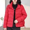 Womens Short Down Jacket Winter Warm Loose Fit Duck Coat Daily Commute