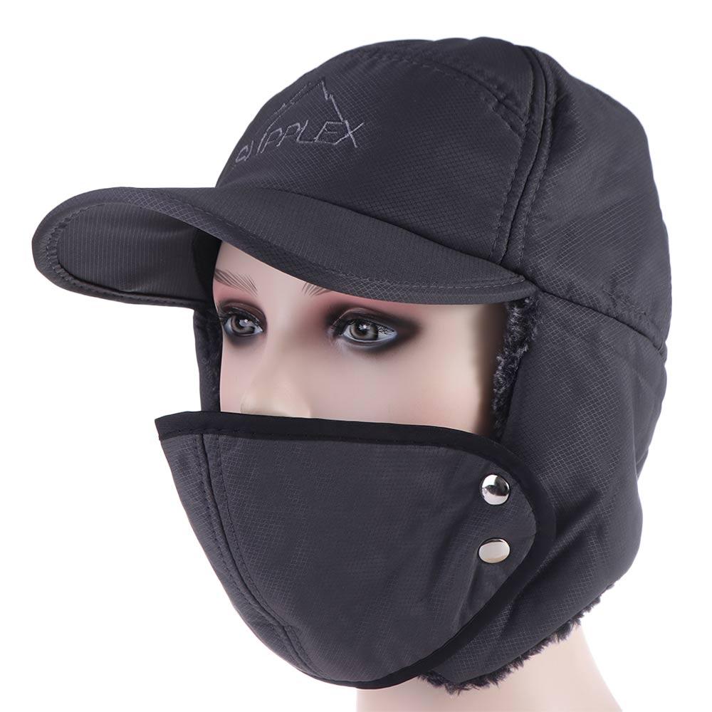 Ohrenschutz Winddichter Ohrenschutz Fliegermütze Winter Warm Ohrenklappen Fahrradzubehör