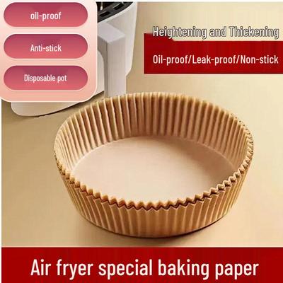 Oilproof Silicone Air Fryer Baking Paper Tray Liner