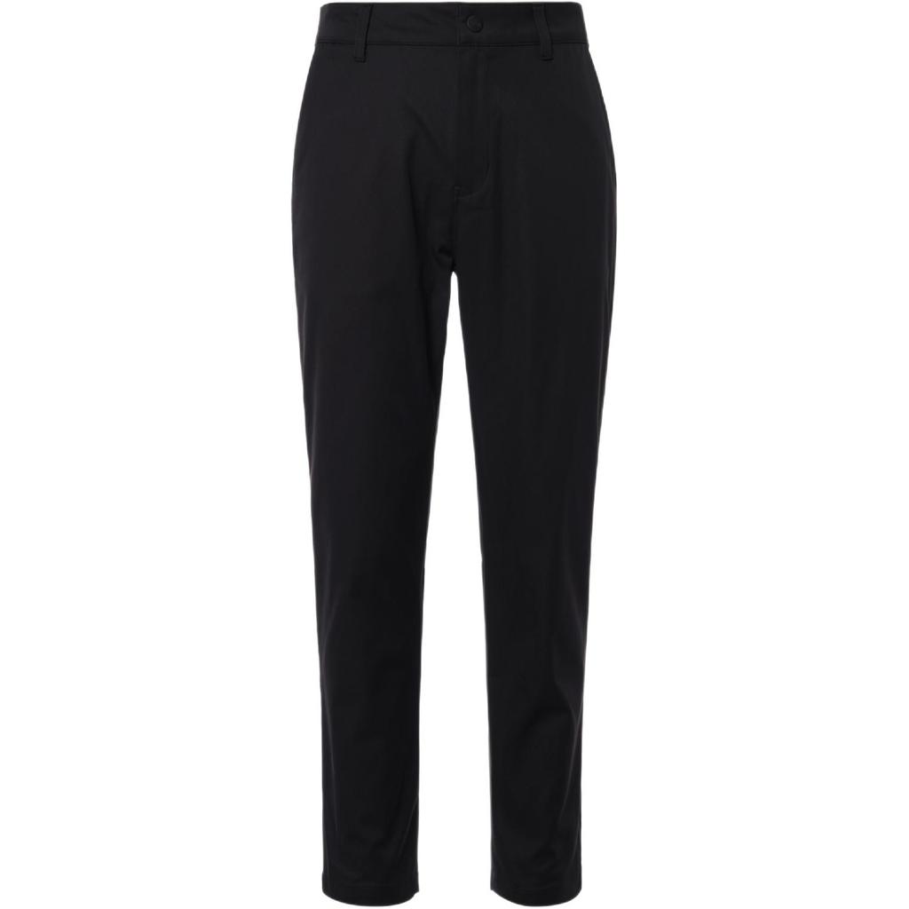 Anta Lifestyle Series Letter Print Straight Leg Casual Knit Sports Pants Women Pants Basic-Black 162328302-1