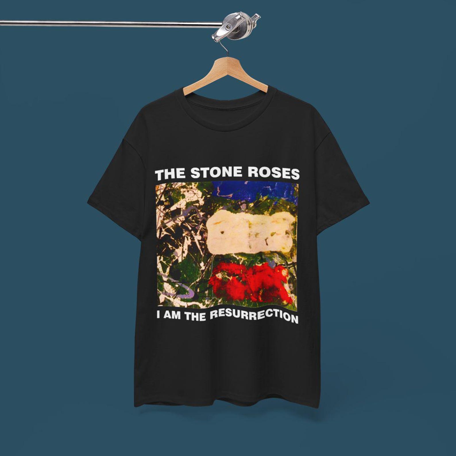The Stone Roses T shirt - Ian Brown New order shirt - Britpop Tee L