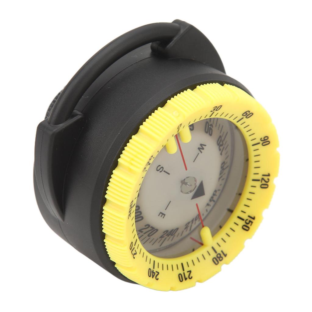 50M Unterwasser Tauchkompass Leuchtend Magnetisch Wasserdicht Rohrschelle Tauchkompass für Scuba